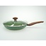 Natura Induction Koekenpan 32cm met hout-look greep - VegeTek