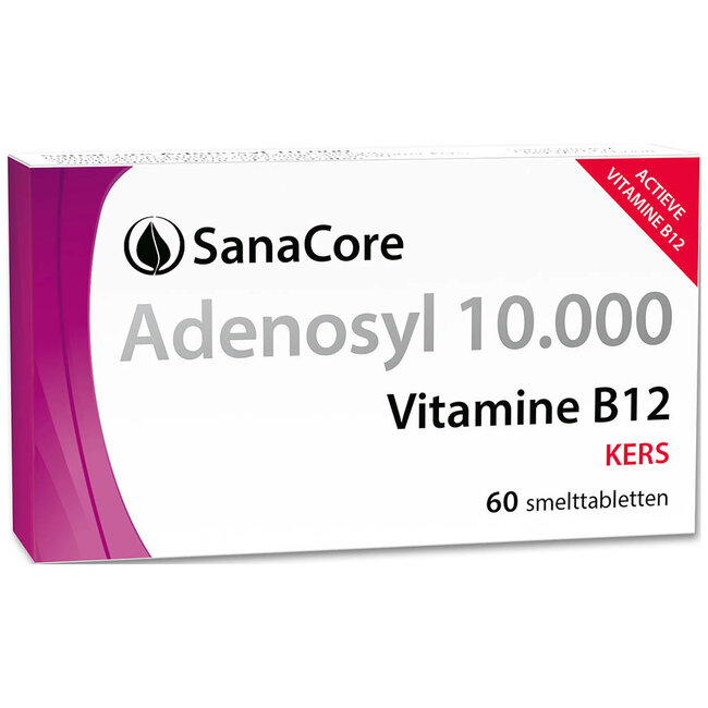 Adenosyl 10000 Vitamine B12 - 60 tabletten zonder Foliumzuur