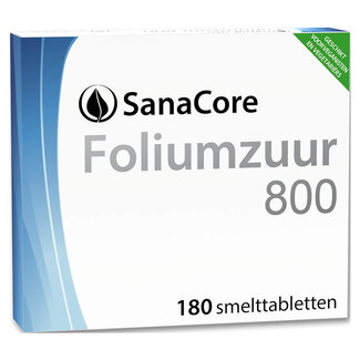 Sanacore Foliumzuur 800 180 tabletten