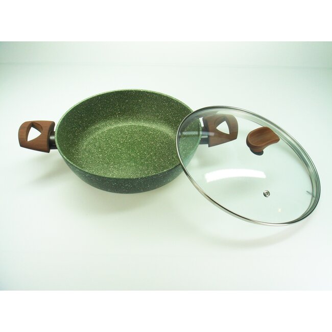 Serveer-/hapjespan met 2 grepen - VegeTek