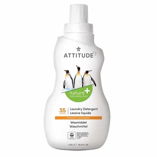 ATTITUDE Vloeibaar Wasmiddel - 35 beurten - Citrus Zest - 1050ml