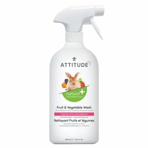 ATTITUDE Fruit en Groente Reiniger - Spray - 800ml