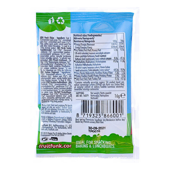 Happybag - Perzik - 16g