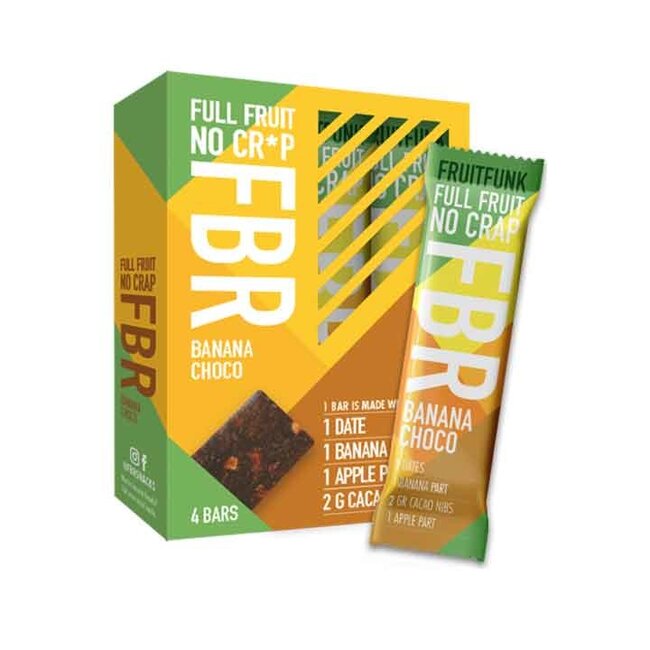 Fruitreep Banaan/Choco - 4-pack