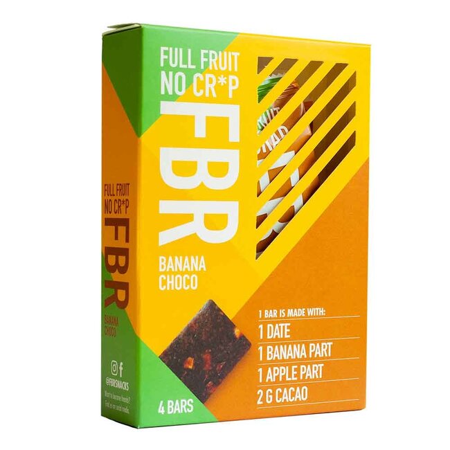 Fruitreep Banaan/Choco - 4-pack