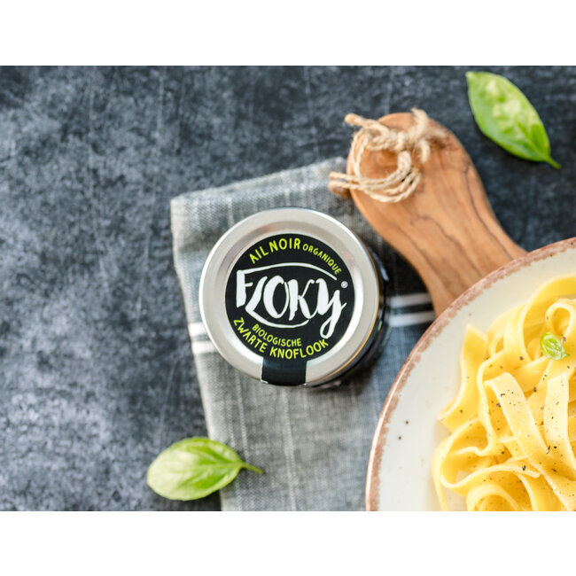 Zwarte Knoflook Gepelde Teentjes - 40g - BIO