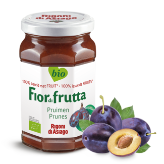 FiordiFrutta Fruitspread Pruimen 250g-BIO