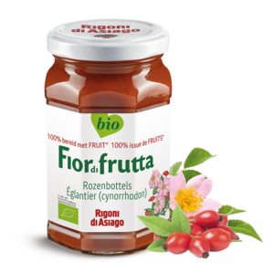 FiordiFrutta Fruitspread Rozenbottel - BIO