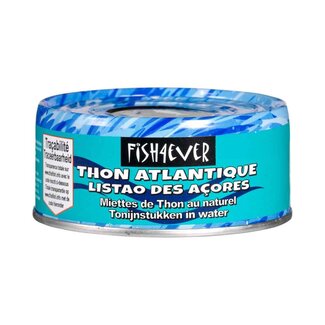 Fish 4 Ever Tonijnstukken in water - 160g