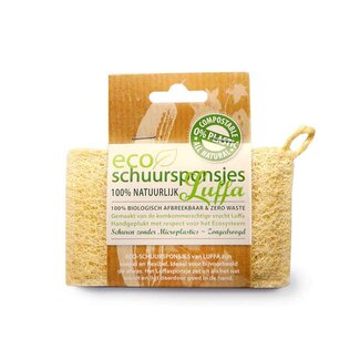 Eco-schuursponsjes Schuurspons LUFFA