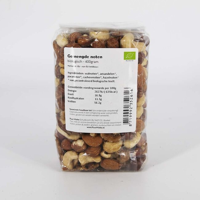 Gemengde Noten - 400g - BIO