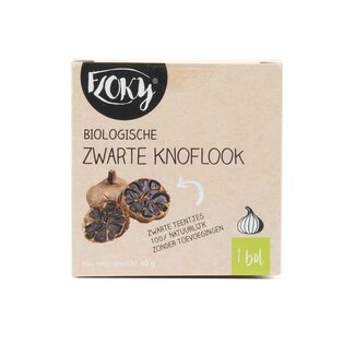 Floky Zwarte Knoflook - 1 Bol - BIO THT 08-04-2026
