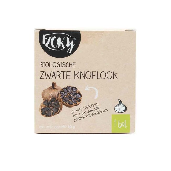 Floky Zwarte Knoflook - 1 Bol - BIO