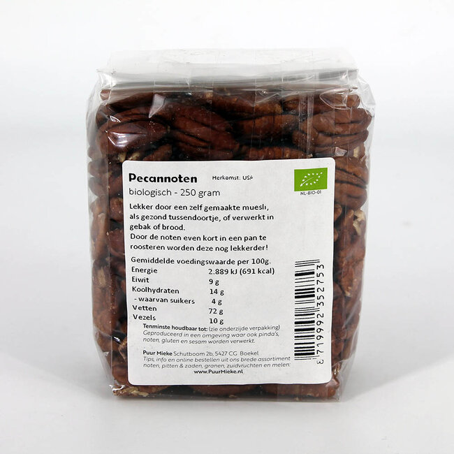 Pecannoten - 250g - BIO