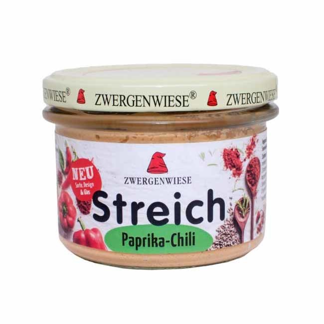Zwergenwiese PaprikaChili Spread 180g BIO Puur Mieke