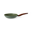 Koekenpan 20cm met hout-look greep - VegeTek