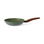 Koekenpan 24cm met hout-look greep - VegeTek