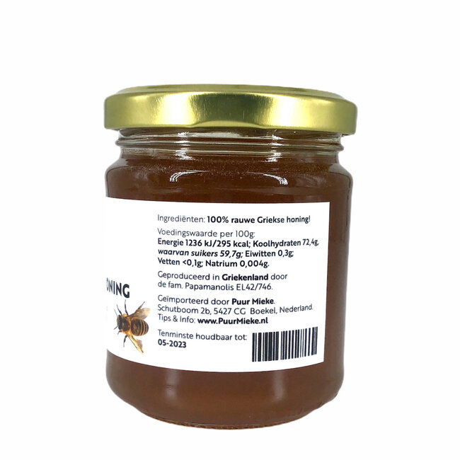Rauwe Griekse Honing - 250g