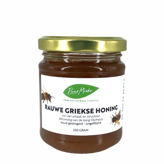 Puur Mieke Rauwe Griekse Honing - 250g