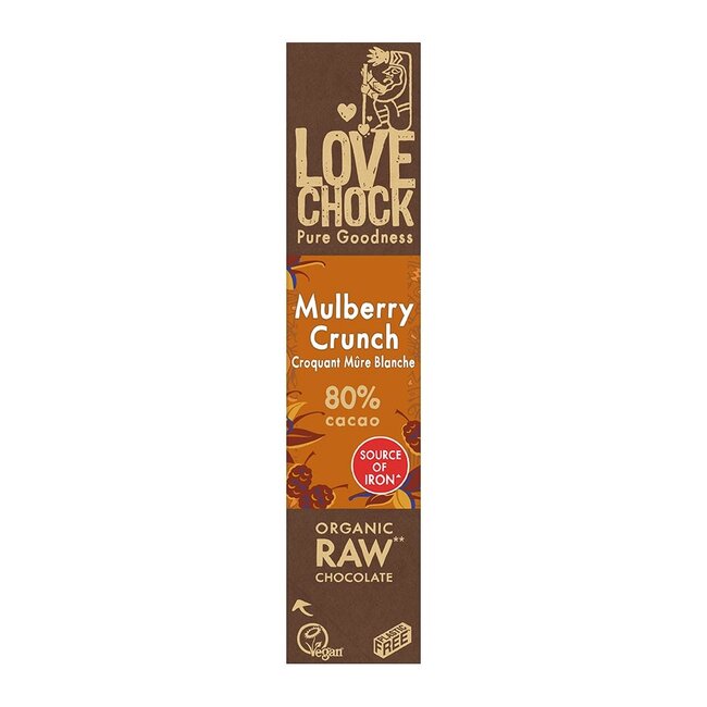 Moerbei / Crunch 80% cacao - 40g - BIO