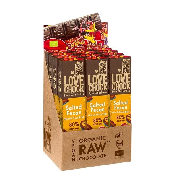 Salted Pecan 80% cacao - 40g