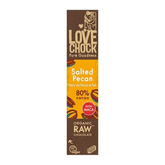 Lovechock Salted Pecan 80% cacao - 40g - BIO THT 19-05-2026
