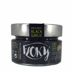 Floky Zwarte Knoflook Puree / Pasta - 100g - BIO