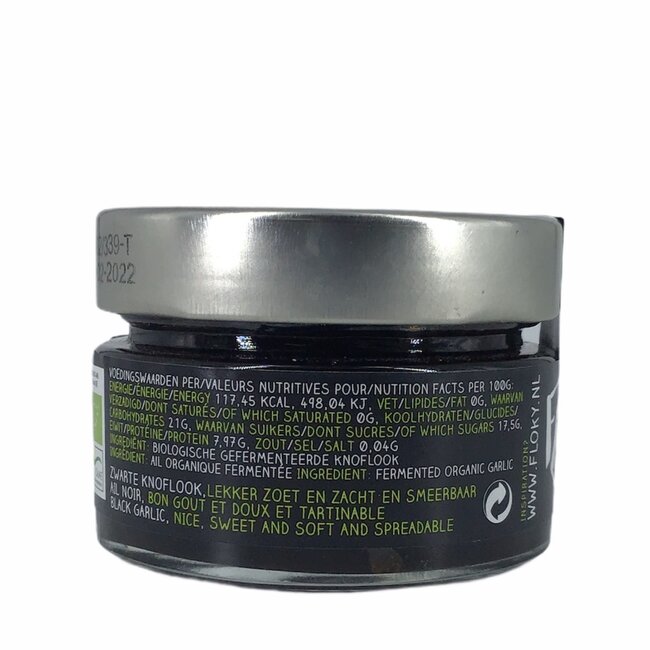 Zwarte Knoflook Puree / Pasta - 100g - BIO
