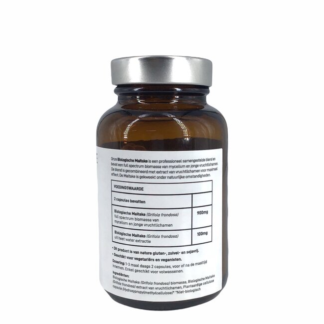 Maitake - Organische Paddenstoel - 60caps - BIO