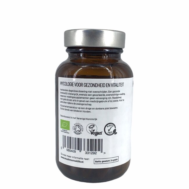 Reishi - Organische Paddenstoel - 60caps - BIO