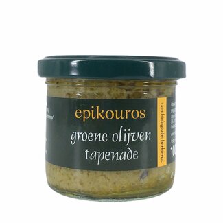 Epikouros Groene olijven tapenade 100g - BIO