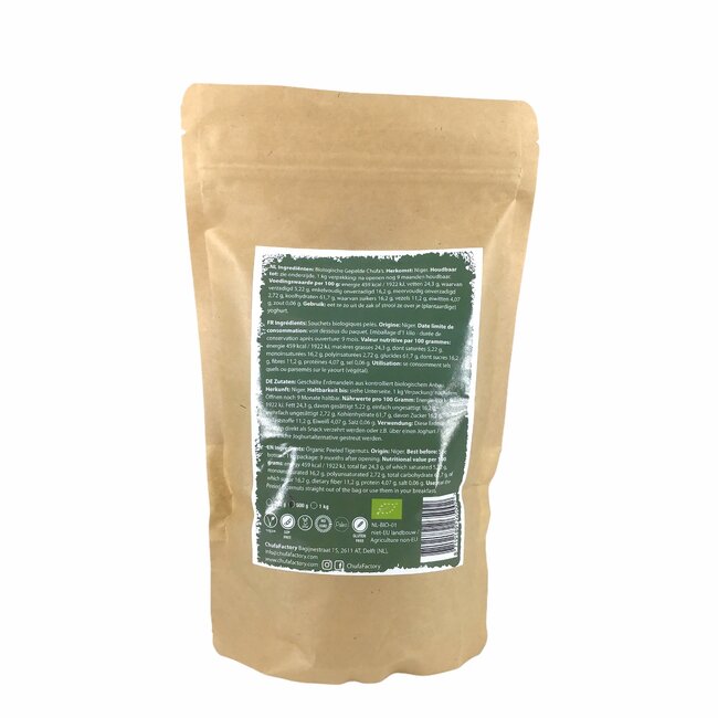 Gepelde Tijgernoten RAW - 500g - BIO