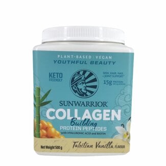 Sunwarrior Collageen Building Protein Peptides - Tahitian Vanilla - 500gr - BIO