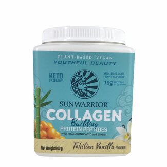 Sunwarrior Collagen Building Protein Peptides - Tahitian Vanilla - 500gr - BIO