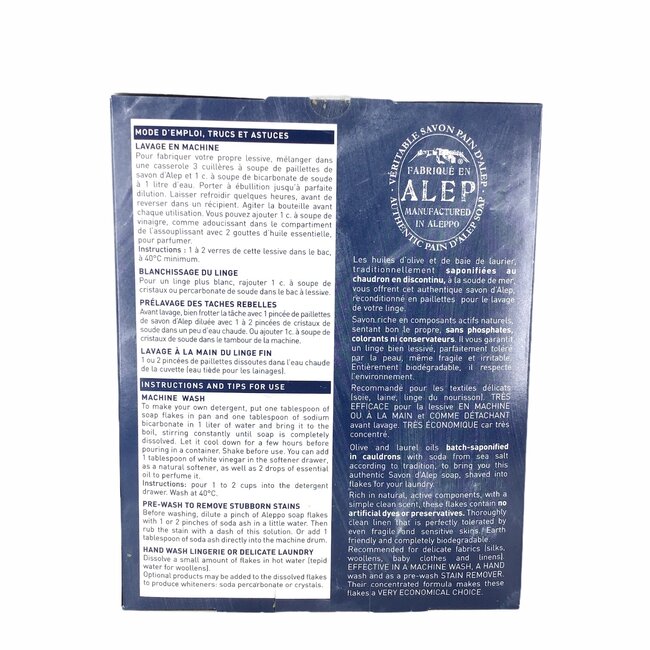 Aleppo Zeepvlokken - Voor de was - 750g