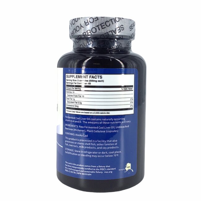 Gefermenteerde Levertraan - 120 capsules