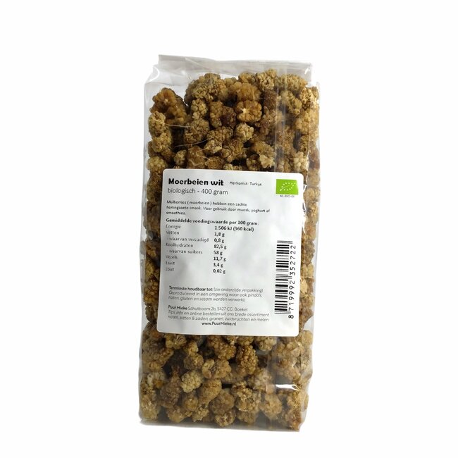 Moerbeien wit - 400g - BIO