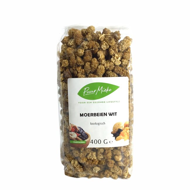 Puur Mieke Moerbeien wit - 400g - BIO