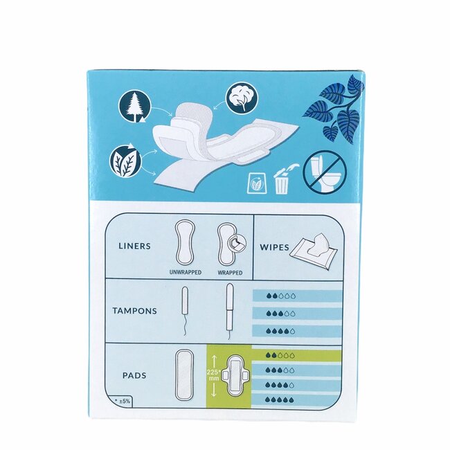 Maandverband Ultra -Normaal met vleugels - BIO