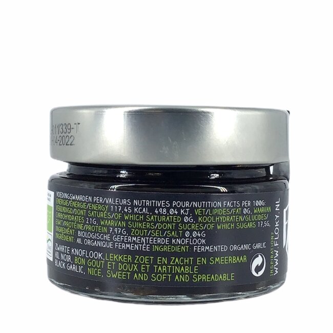Zwarte Knoflook Gepelde Teentjes - 40g - BIO