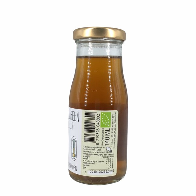 Oerbouillon Rund - 140ml - BIO - Biologische Runderbottenbouillon