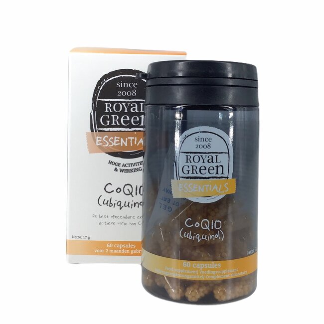 CoQ10 - 100% pure ubiquinol - 60caps