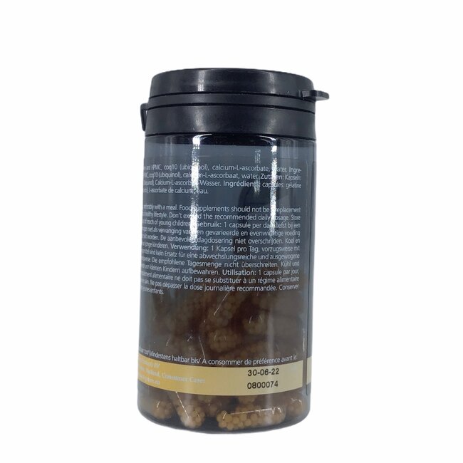 CoQ10 - 100% pure ubiquinol - 60caps