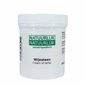 NatuurlijkNatuurlijk Wijnsteen Cream of Tartar - 200g