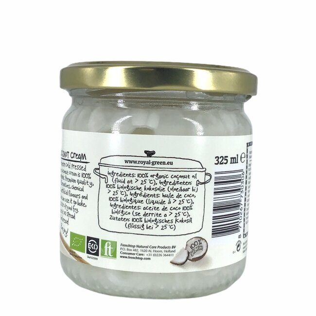 Kokosolie extra Virgin - 325ml - BIO