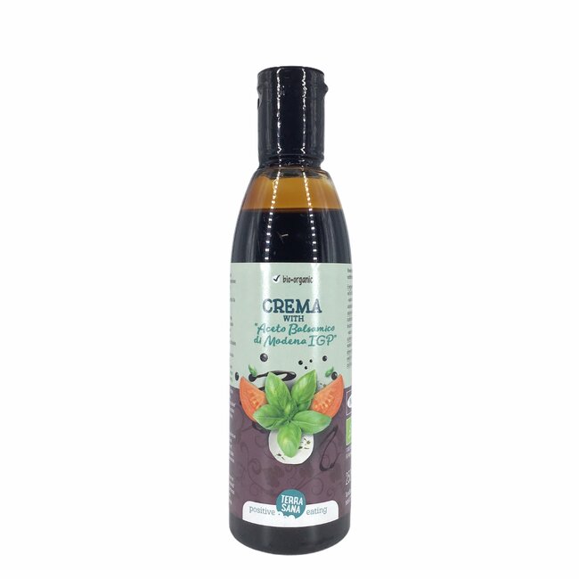 Terrasana Zoetzure Creme met Balsamico azijn - 250 - ml - BIO