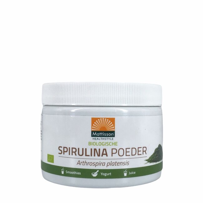 Spirulina Poeder - Arthrospira platensis - 125g - BIO