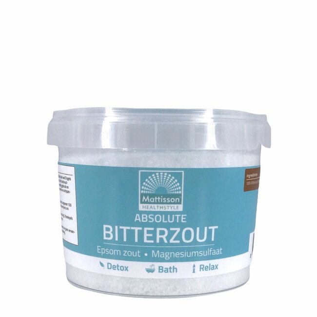 Mattisson Bitterzout – Epsom Zout (magnesiumsulfaat) - 275gr