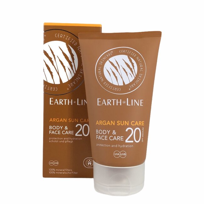 Zonnebrand Argan SPF 20 - 150ml - BIO