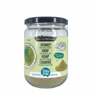 Terrasana Bio Hennep Proteinepoeder in Glas 200g
